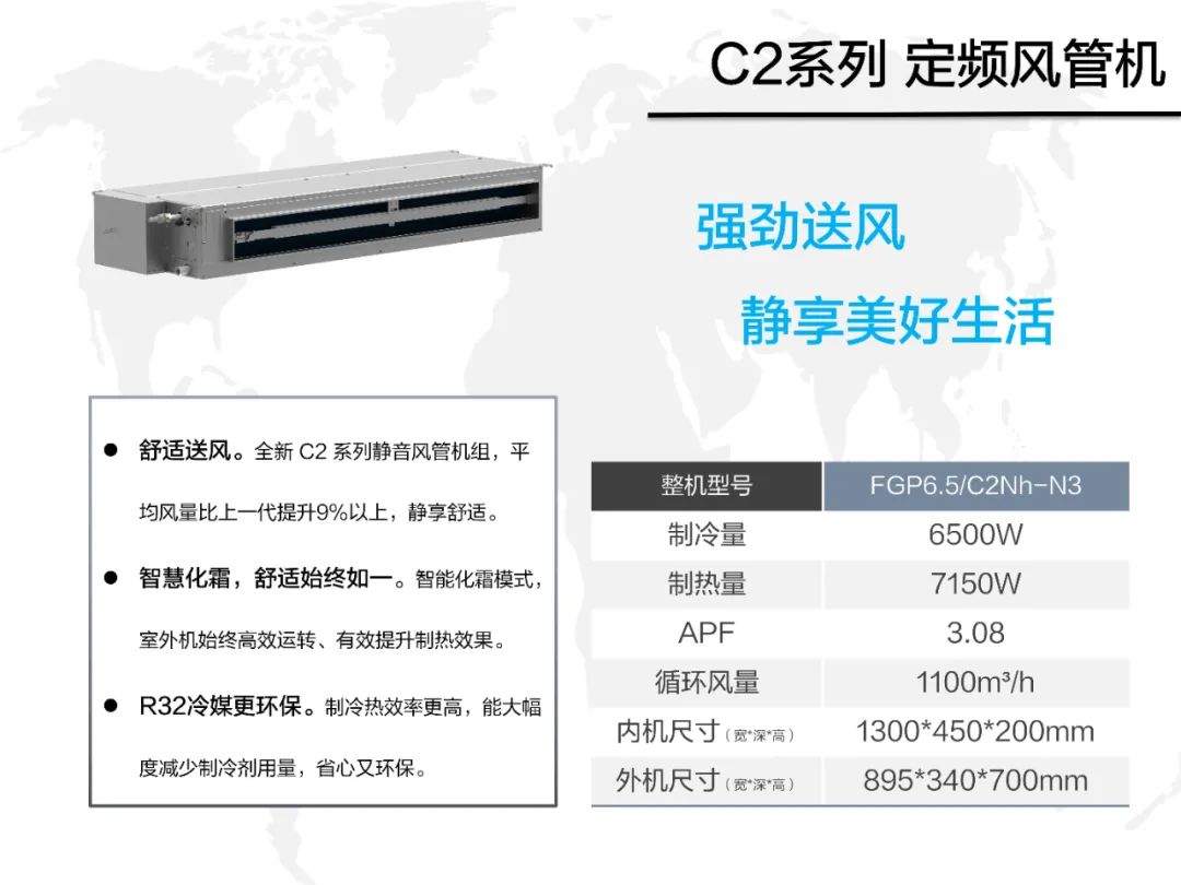 格力C2风管机